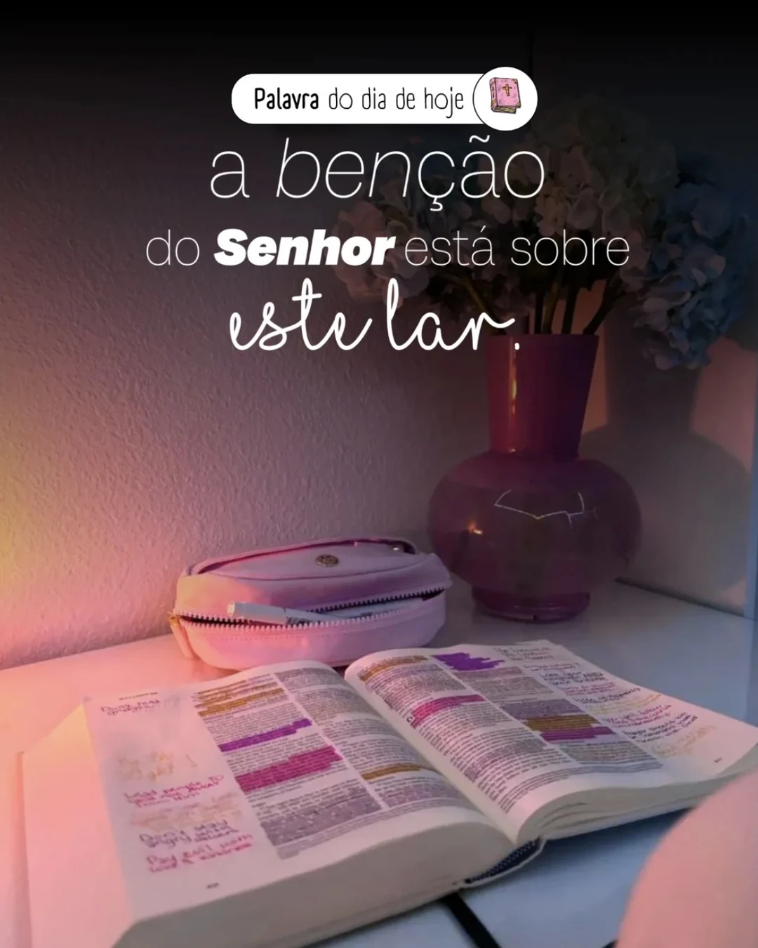 Story cristão com figurinhas do pack — exemplo 15