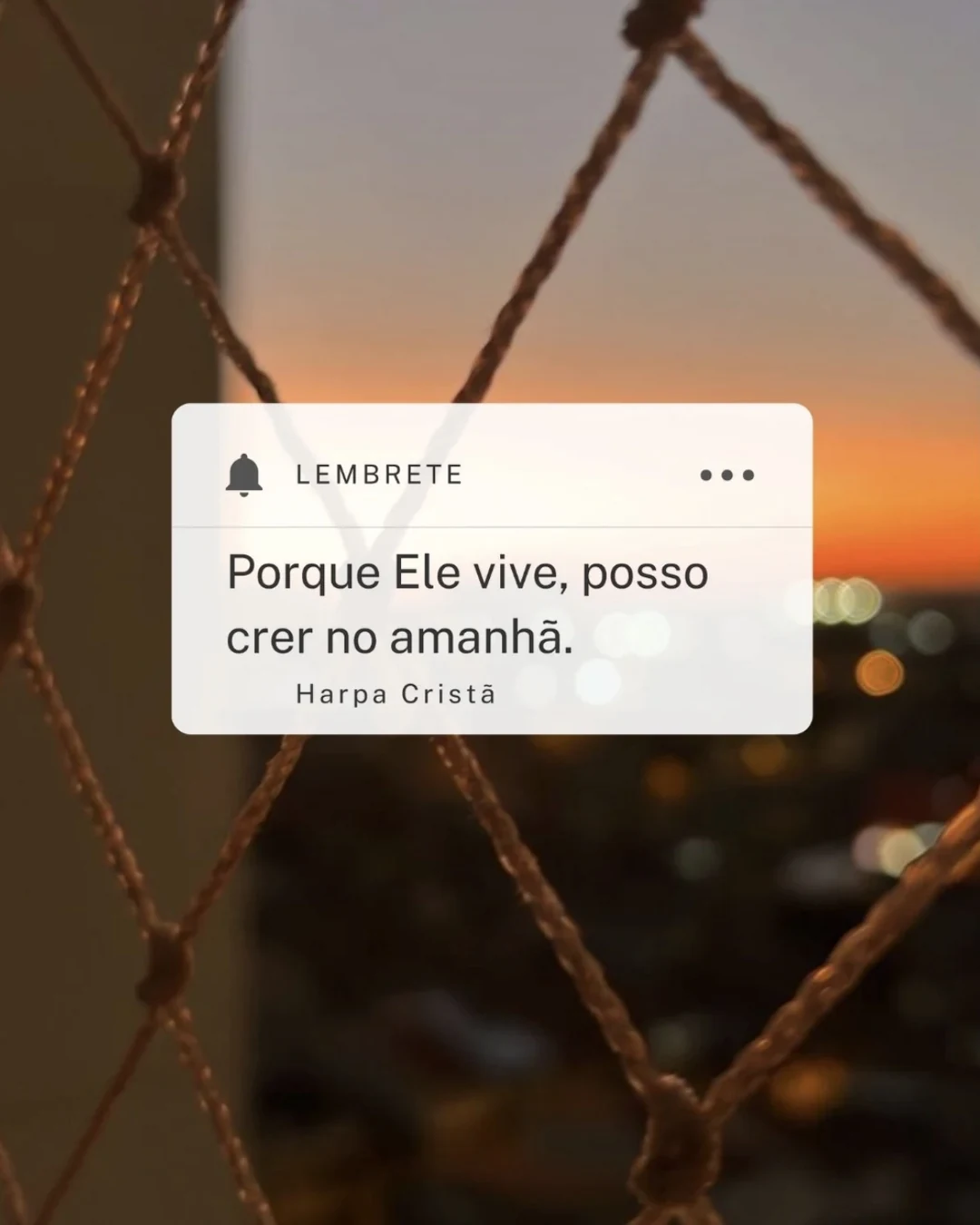 Story cristão com figurinhas do pack — exemplo 3